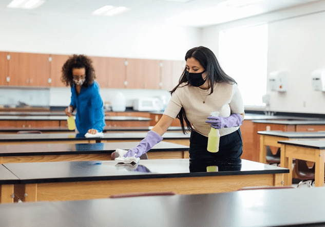 School Cleaning 1 svg+xml;charset=utf